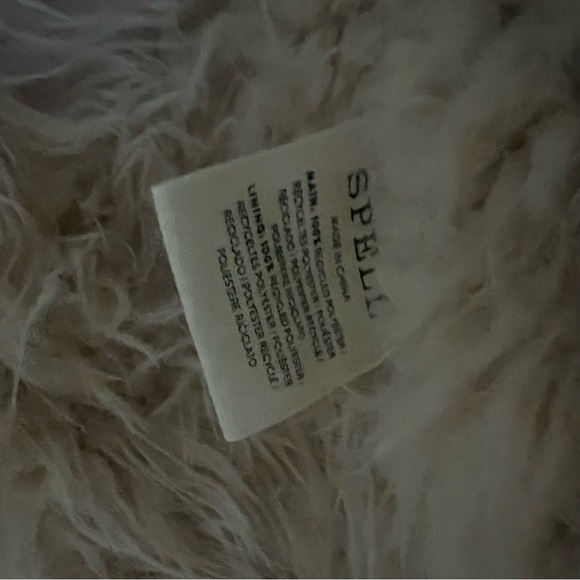 NWT Spell Joplin Cropped Jacket in Hazelnut XL - Picture 7 of 8